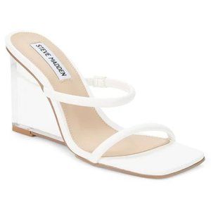 👡Steve Madden Polat Transparent Heel Slides, 9.5